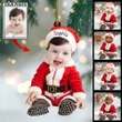 Personalized Photo Babys First Christmas Ornament Cute Christmas Tree Ideas Decoration Gift