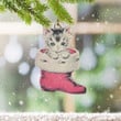 Cat Ornaments Cute Adorable Cat Ornaments For Christmas Tree 2022 Decoration Gift