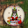 Boston Terrier Christmas Ornament Cute Dog Ornament Boston Terrier Christmas Gifts