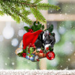 Boston Terrier Christmas Ornament 2022 Boston Terrier Theme Cute Xmas Ornaments Decor Gift