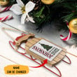 Personalized Family Christmas Sled Ornament 2022 Custom Family Ornaments Tree Decorations