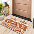 Gingerbread Doormat Gingerbread House Doormat Home Floor Decoration
