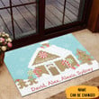 Personalized Gingerbread House Doormat Anthropologie Gingerbread Doormat Home Decor Gift