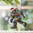 Bigfoot Christmas Ornament Christmas Tree Decoration Ideas Gifts For Bigfoot Lovers
