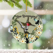 Hummingbird Christmas Ornament 2022 Hummingbird Hanging Decoration Gifts