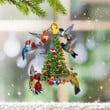 Hummingbird Christmas Ornament Hummingbird Christmas Tree Ornament 2022