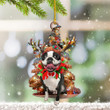 Boston Terrier Christmas Ornament Boston Terrier Owner Funny Christmas Tree Ornament