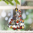 Boston Terrier Christmas Ornament Boston Terrier Tree Ornaments 2022