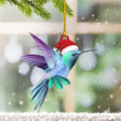 Hummingbird Christmas Ornament Hummingbird Lover Christmas Tree Ornament 2022