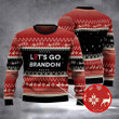 Lets Go Brandon Ugly Christmas Sweater Clothing Lets Go Brandon Sweater Women Men