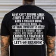 Let's Go Brandon Shirt Boys Can't Become Girls J.Fiden Just H.Clion Political T-Shirt