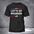 Let's Go Brandon T-Shirt USA Flag Lets Go Brandon Shirt Mens Womens Clothing