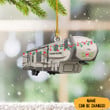 Personalized Fifth Wheel Camper Ornament Fifth Wheel Christmas Ornament 2022