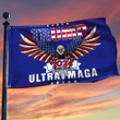 Trump Flag 2024 American Eagle Ultra Maga Vote Trump Running For President 2024 Merch