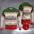 Let’s Go Brandon Ugly Christmas Sweater Trump Support FJB Sweater