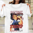 Patriot Party Trump Again In 2024 Shirt Donald Trump Running 2024 Clothing Merch