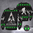 Let’s Go Brandon Ugly Christmas Sweater Bigfoot Believe Let’s Go Brandon Sweater