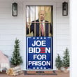 Joe Biden For Prison Door Covers Anti Biden Trump 2024 Merch Door Decor