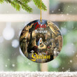 Christian Christmas Ornament Xmas Tree Ornament Jesus Is The Season For The Season
