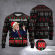 Trump It's Beginning To Look A Lot Like You Miss Me Ugly Christmas Sweater Trump 2024 Merch