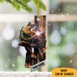 Personalized Ironworker Christmas Ornament Christmas Tree Decoration Ideas 2022