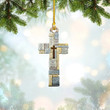 Cross Ornament Cross Christmas Tree Ornaments Decorating For Christmas