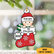 Personalized Babys First Christmas Ornament 1St Christmas Ornament 2022