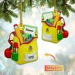 Personalized School Bag Ornament Christmas Tree Decorations Ideas 2022