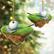 Golf Ornament Golf Xmas Tree Ornaments Decorating For Christmas 2022