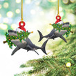 Shark Ornament 2022 Shark Christmas Tree Ornament Decorating For Xmas