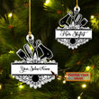Personalized Barber Ornament Christmas Tree Hanging Ornament Barber Shop Decorations