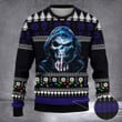 Grim Reaper Ugly Christmas Sweater Horror Scary Skull Christmas Sweater Gifts For Him