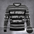 Have Yourself A Creepy Little Christmas Ugly Sweater Horror Skull Funny Christmas Sweater
