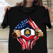 Utah New Flag Inside American Flag Shirt New Utah State Flag Redesign 2022 Clothing