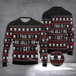 This Is As Jolly As I Get Ugly Christmas Sweater Skull Xmas Sweater Gift For Cousin
