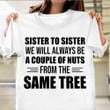 Sister To Sister We Will Always Be A Couple Of Nuts Shirt Family Matching T-Shirt Gift