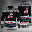 Flamingo Ugly Christmas Sweater Flamingo Xmas Sweater Gifts For Men Women