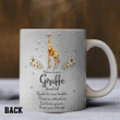 Custom Advice From A Giraffe Stand Tall Reach For New Heights Mug Giraffe Coffee Mugs