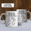 Custom Couple Mug Funny Roses Are Red Foxes Are Clever I Like Your Butt Let Me Touch It Forever