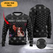 Personalized Photo Merry Christmas Sweater Custom Sweaters With Pictures Gift For Sibling