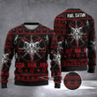 Satanic Christmas Sweater Hail Satan Christmas Sweater Gift For Him Her