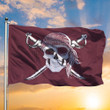 Mike Leach Pirate Flag Mississippi State Pirate Flag Home Decor