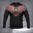 Eagle Art Print T-Shirt Clothing For Men Gifts