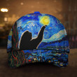 Sloth Starry Night Van Gogh Art Hat Sloth Lover Unique Hats Gifts For Men