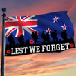 Veterans Poppy Lest We Forget New Zealand Flag New Zealand Veterans Remembrance Day Decor
