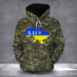 511 Ukraine Hoodie Zelensky 511 Tactical Ukraine Camo Hoodie