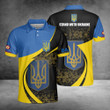 DAAR Foundation Premium Polo Shirt Ukrainian Flag Stand With Ukraine Clothing