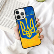 Trident Ukraine Symbol Phone Case For iPhone Ukraine Flag Merch