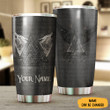 Personalized Wolf Vikings Tumbler Best Tumbler For Cold Drinks Gifts For Guys