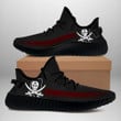 Mississippi State Pirate Shoes Mike Leach Pirate Like Yeezy Shoes Football Fan Gift